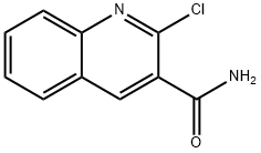 2-Chloroquinoline-3-carboxamide 化学構造式
