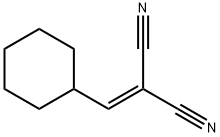 (cyclohexylmethylene)malononitrile 化学構造式