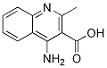 4-aMino-2-Methylquinoline-3-carboxylic acid 结构式