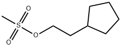 CYCLOPENTENEETHANOL, 1-METHANSULFONATE Structure