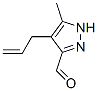 1H-Pyrazole-3-carboxaldehyde, 5-methyl-4-(2-propenyl)- (9CI) Struktur