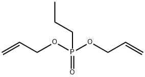 Propylphosphonic acid diallyl ester Structure