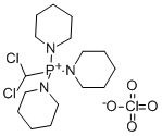 Phosphonium, (dichloromethyl)tripiperidino-, perchlorate,73790-43-9,结构式