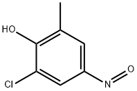 6-Chloro-4-nitroso-2-methylphenol 结构式