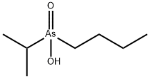 Butyl(isopropyl)arsinic acid Structure