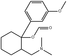 2-(Dimethylaminomethyl)-1-(m-methoxyphenyl)cyclohexanol formate Struktur