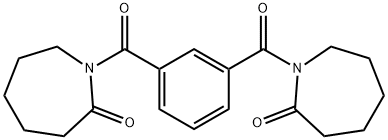 1,1'-Isophthaloylbiscaprolactam Structure