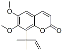 73815-13-1 8-(1,1-Dimethyl-2-propenyl)-6,7-dimethoxy-2H-1-benzopyran-2-one