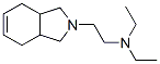 N,N-ジエチル-3a,4,7,7a-テトラヒドロ-2-イソインドリンエタンアミン 化学構造式