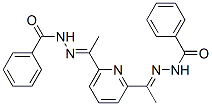 1,1'-(2,6-Pyridinediyl)bis(ethanone benzoylhydrazone) Structure