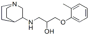 1-(3-Quinuclidinylamino)-3-(o-tolyloxy)-2-propanol,73823-49-1,结构式