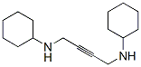 1,4-Bis(cyclohexylamino)-2-butyne Structure