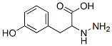 2-Hydrazino-3-(m-hydroxyphenyl)propionic acid 结构式