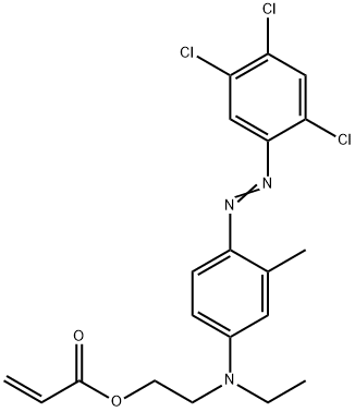 2-[ethyl[3-methyl-4-[(2,4,5-trichlorophenyl)diazo]phenyl]amino]ethyl acrylate|