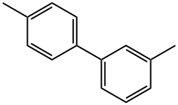 3,4'-ジメチル-1,1'-ビフェニル 化学構造式