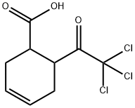 6-(Trichloroacetyl)-3-cyclohexene-1-carboxylic acid 结构式