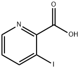 3-ヨードピコリン酸 化学構造式