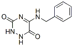 1,2,4-Triazine-3,6-dione, 1,2-dihydro-5-[(phenylmethyl)amino]- (9CI) 结构式