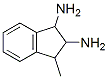 1H-Indene-1,2-diamine,  2,3-dihydro-3-methyl- Structure