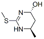 4-Pyrimidinol, 1,4,5,6-tetrahydro-6-methyl-2-(methylthio)-, trans- (9CI)|