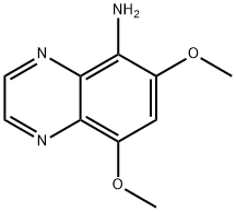 6,8-Dimethoxy-5-quinoxalinamine Struktur