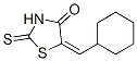 5-(Cyclohexylmethylene)-2-thioxothiazolidin-4-one|