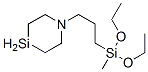 [3-(1-Aza-4-실라시클로헥산-1-일)프로필]디에톡시메틸실란