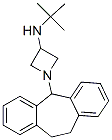 N-tert-Butyl-1-[10,11-dihydro-5H-dibenzo[a,d]cyclohepten-5-yl]-3-azetidinamine,73855-84-2,结构式