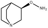 1-Azabicyclo[2.2.2]octane,3-(aminooxy)-,(R)-(9CI) 结构式