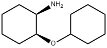 Cyclohexanamine, 2-(cyclohexyloxy)-, (1R-cis)- (9CI) Structure