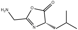 2-(氨甲基)-4-(2-甲丙基)-5(4H)-恶唑,738570-00-8,结构式