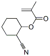 2-Propenoicacid,2-methyl-,2-cyanocyclohexylester(9CI) 化学構造式