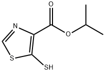 4-Thiazolecarboxylicacid,5-mercapto-,1-methylethylester(9CI) 结构式