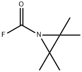 1-Aziridinecarbonyl fluoride, 2,2,3,3-tetramethyl- (9CI) 结构式