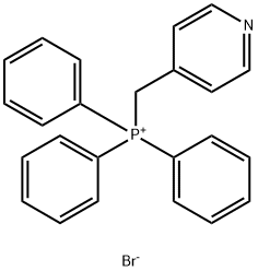 Triphenyl-(4-pyridinylmethyl)-phosphoniumbromide 结构式