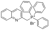 Triphenyl(2-quinolinylmethyl)-phosphoniumbromide Structure