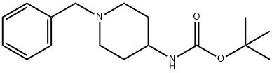 1-苄基-4-(BOC-氨基)哌啶,73889-19-7,结构式