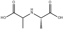 N-(1-羧基乙基)-L-丙氨酸,73890-66-1,结构式