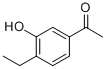 ETHANONE, 1-(4-ETHYL-3-HYDROXYPHENYL)- Structure