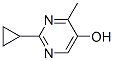 5-Pyrimidinol, 2-cyclopropyl-4-methyl- (9CI) 结构式