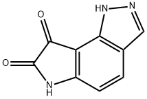 pyrrolo[2,3-g]indazole-7,8(1H,6H)-dione Struktur