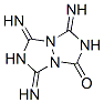2,3,6,7-テトラヒドロ-3,5,7-トリイミノ-1H,5H-[1,2,4]トリアゾロ[1,2-a][1,2,4]トリアゾール-1-オン 化学構造式