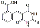 2-[(Hexahydro-4,6-dioxo-2-thioxopyrimidin-5-ylidene)methyl]benzoic acid 结构式