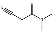 2-シアノ-N,N-ジメチルアセトアミド 化学構造式