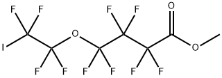 4-(2-Iodotetrafluoroethoxy)hexafluorobutyric acid methyl ester Struktur