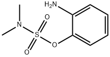N,N-Dimethylsulfamic acid o-aminophenyl ester 结构式