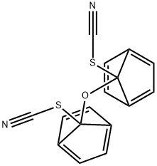 Bis(4-thiocyanatomethylphenyl) ether Structure