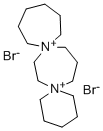 6,9-Diazoniadispiro(5.2.6.3)octadecane, dibromide 化学構造式