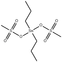 Bis(methanesulfonic acid)dipropylstannylene ester 结构式