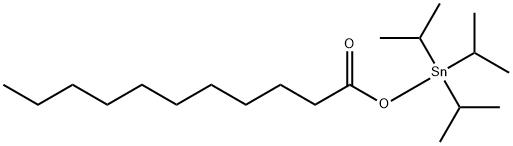 Triisopropyl(undecanoyloxy)stannane 结构式